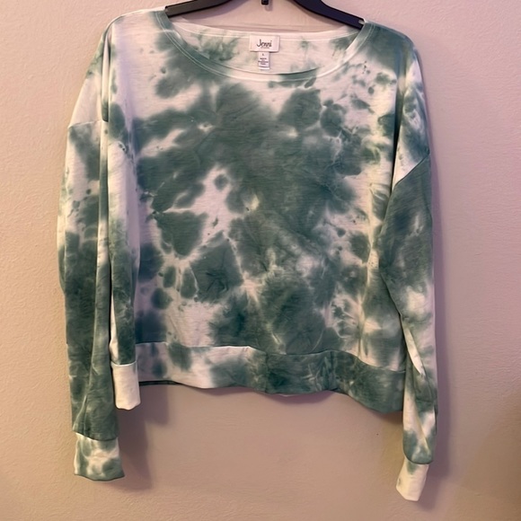 JENNI Intimates Women’s Tye Dye Shirt Size Large - Picture 2 of 5